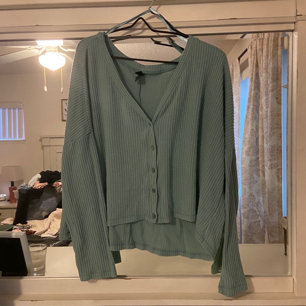 Oversized long sleeve sweater